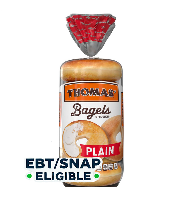 Thomas' - BAGEL NY STYLE PLAIN 6PK