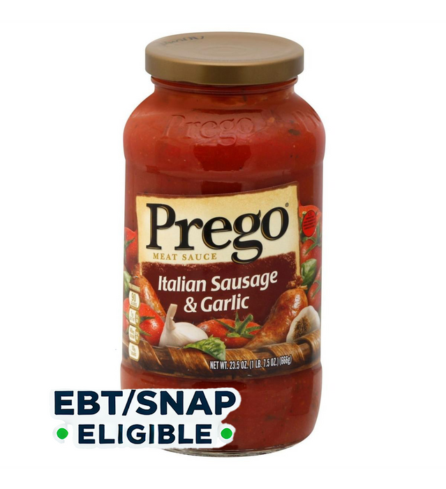 Prego Italian Sausage Garlic Sauce 24 oz