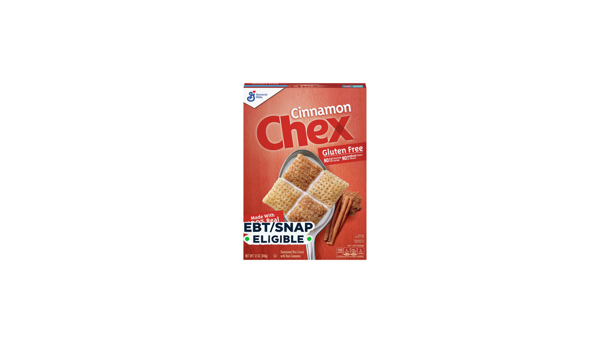 GENERAL MILLS - CINNAMON CHEX SWEET RICE CEREAL