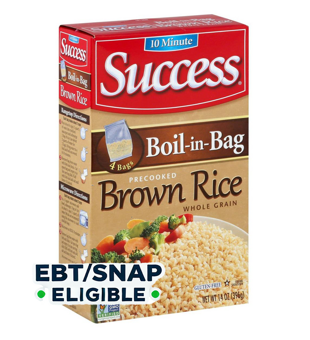 Success - BOIL IN BAG BROWN RICE 14oz