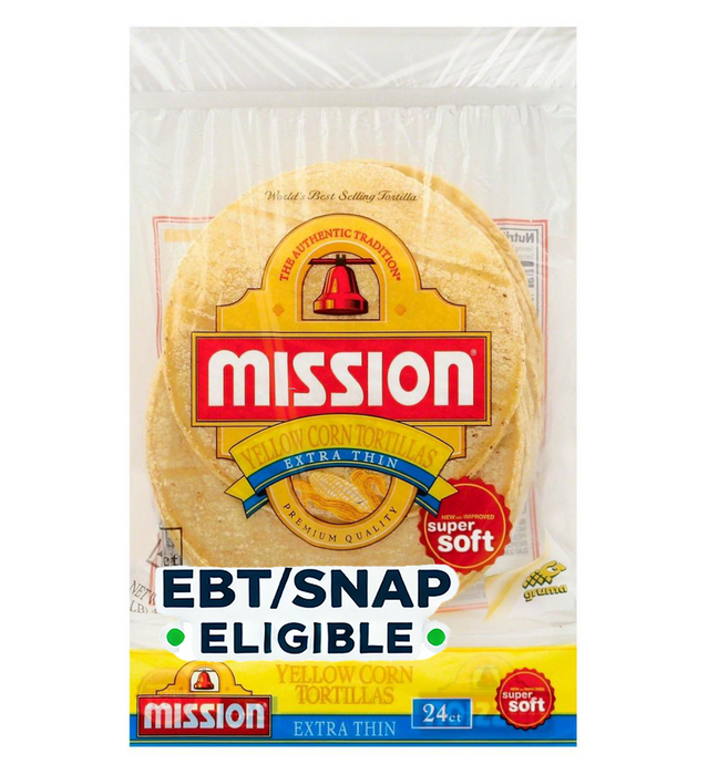 Mission - YELLOW CORN TORTILLA 24PK16OZ