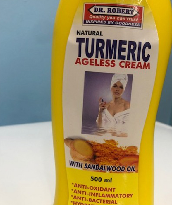 Dr. Roberts Turmeric Cream with Sandalwood 500ml