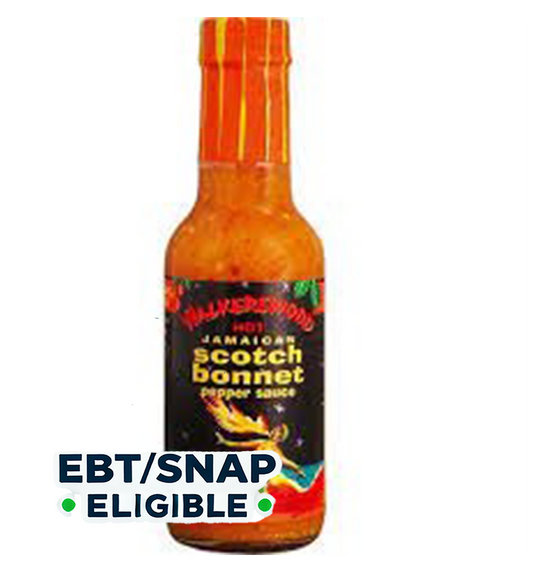 WalkersWood Hot Jamaican Scotch Bonnet Pepper Sauce 6 OZ