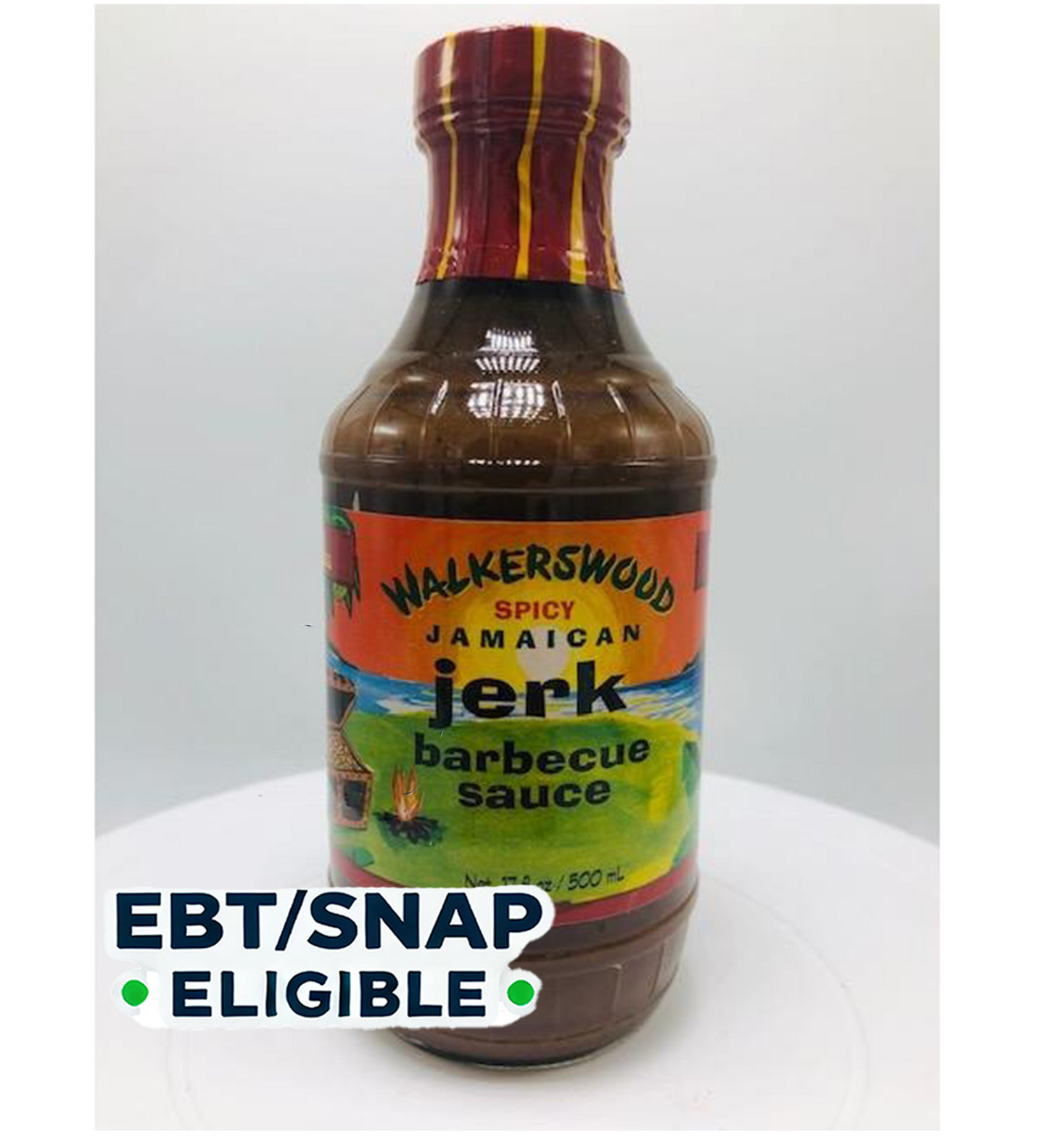 WalkersWood Spicy Jamaican Jerk BBQ Sauce 17 OZ