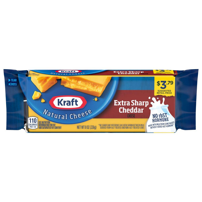 KRAFT - XSHARP CHEDDAR CHUNK PP