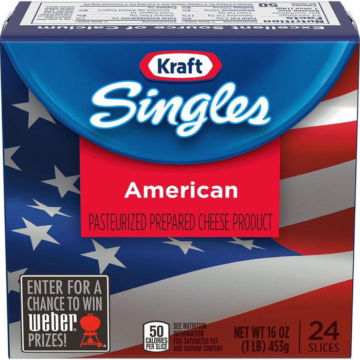 Kraft - YELLOW AMERICAN SINGLES