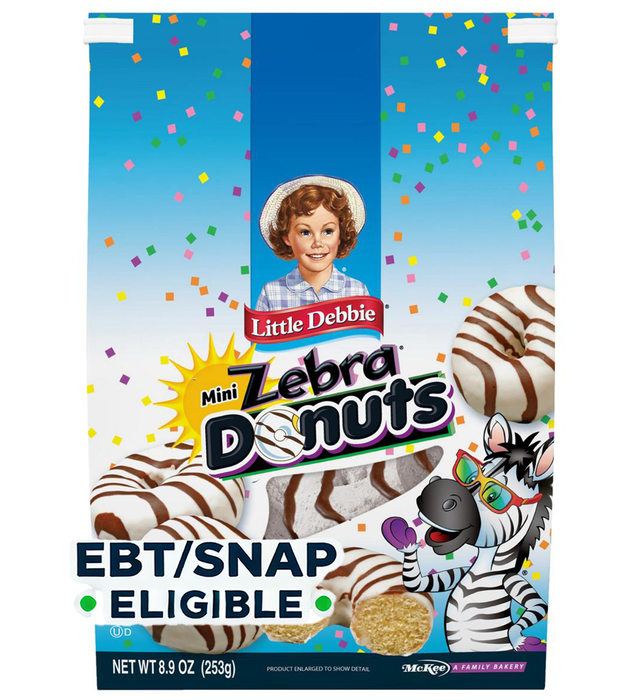 LITTLE DEBBIE - MINI ZEBRA DONUTS